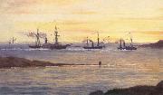 unknow artist Blockade Runner Nashville and Escorts china oil painting artist